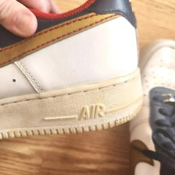 GUC Nike Air Force 1 Low 2007 XXV Charles Barkley Barcelona "Olympic," Size 11 - Picture 9 of 14